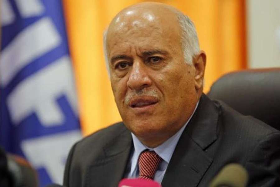 Jibril Rajoub, presidente da Federação Palestiniana de Futebol