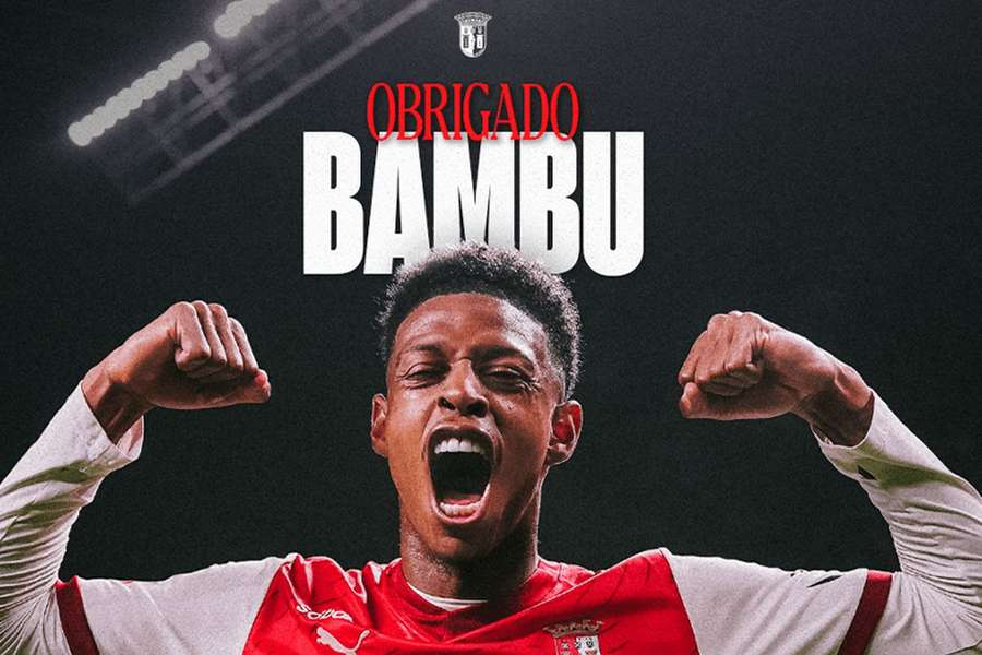 Robson Bambu deixa o SC Braga em definitivo