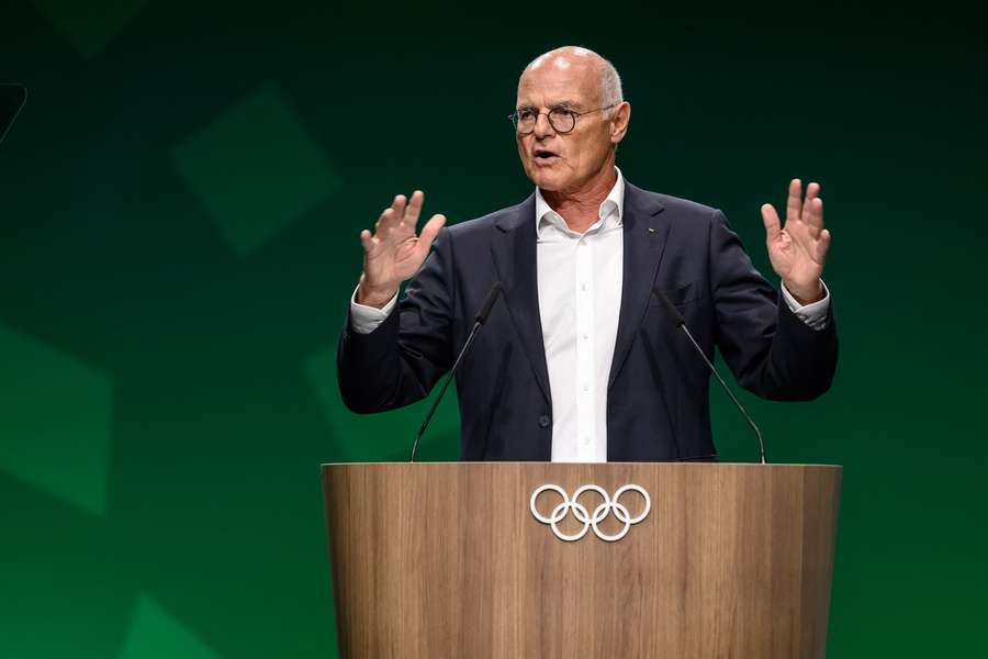 Karl Stoss, presidente do grupo de trabalho responsável pela organização do programa olímpico