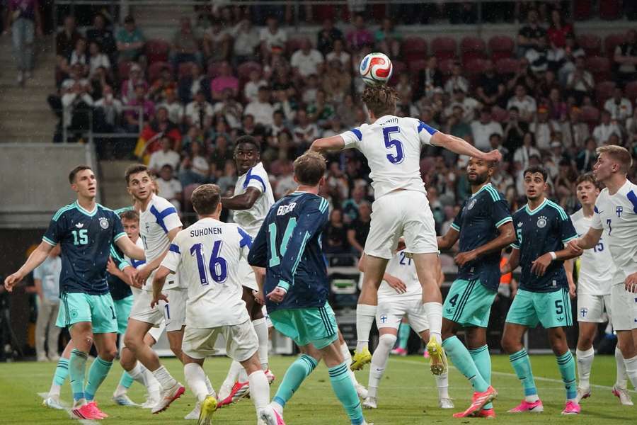 Der DFB testet erneut gegen Finnland. Der DFB testet erneut gegen Finnland.