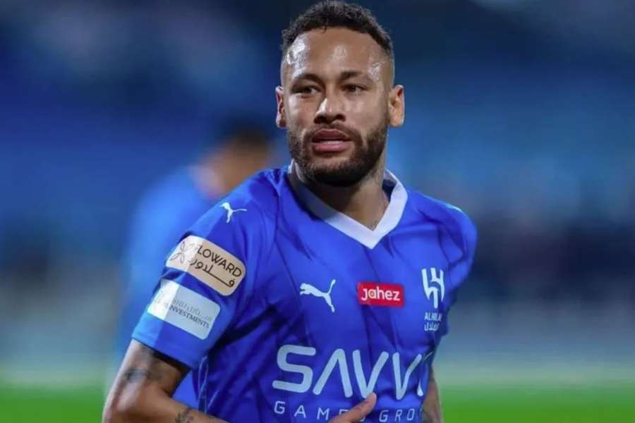 Neymar chegou ao Al Hilal na última temporada