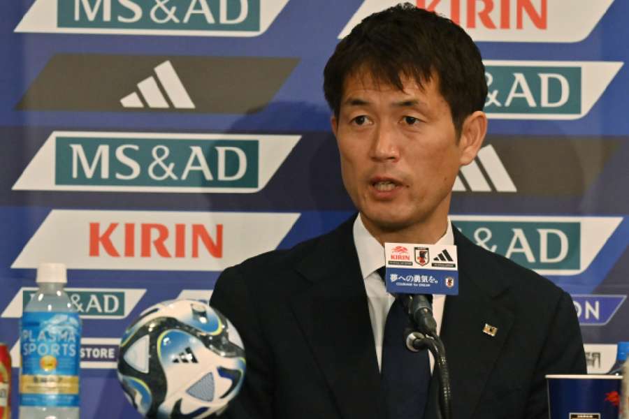 Futoshi Ikeda, seleccionador de Japón, comparece en rueda de prensa