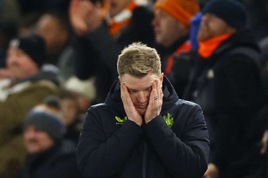 Newcastle United-trainer Eddie Howe