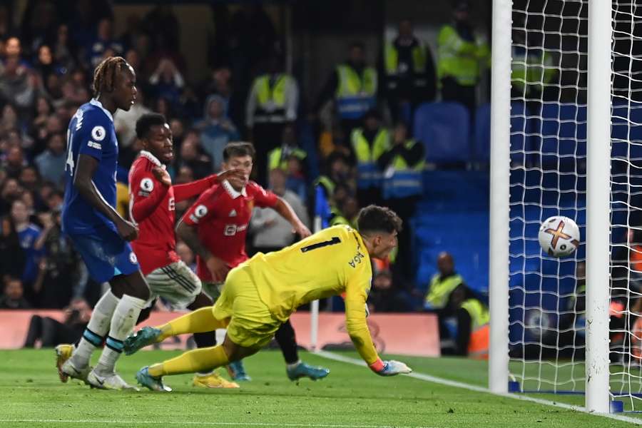 Casemiro scored his first Manchester United goal in stoppage time