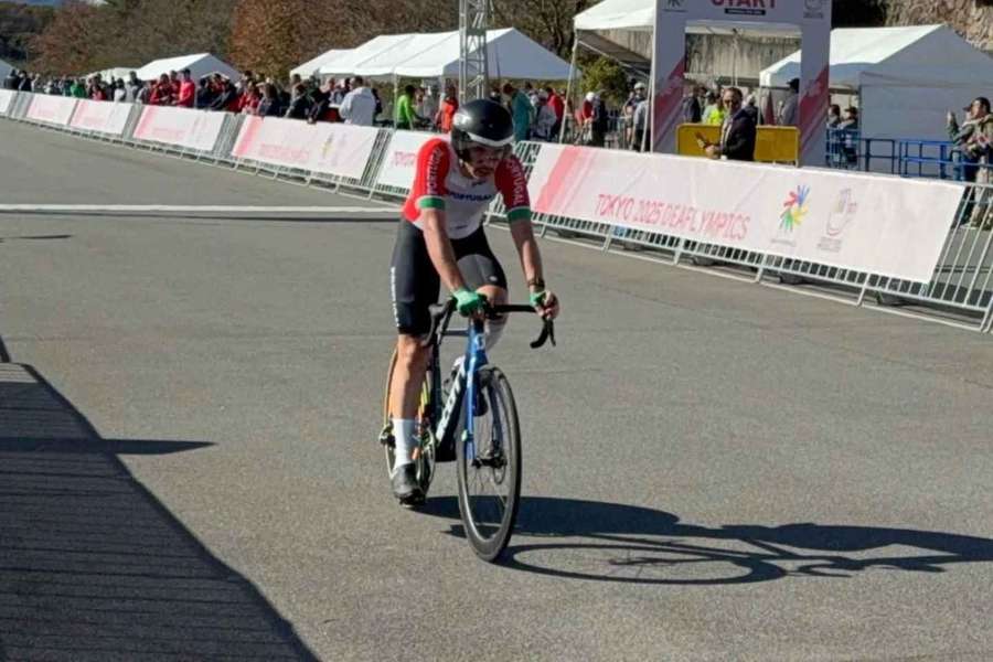 André Soares é vice-campeão surdolímpico