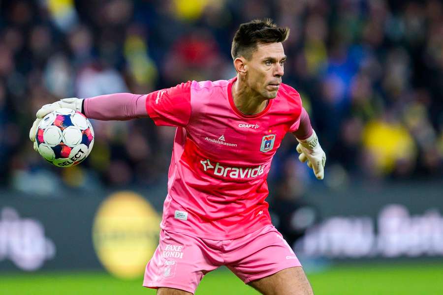 Jesper Hansen has been one of the key players for AGF in the fall season Jesper Hansen has been one of the key players for AGF in the fall season