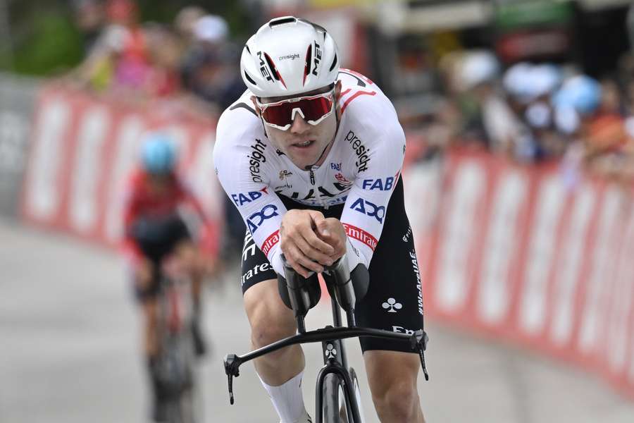 Marc Hirschi eerder dit jaar in actie in de Ronde van Zwitserland