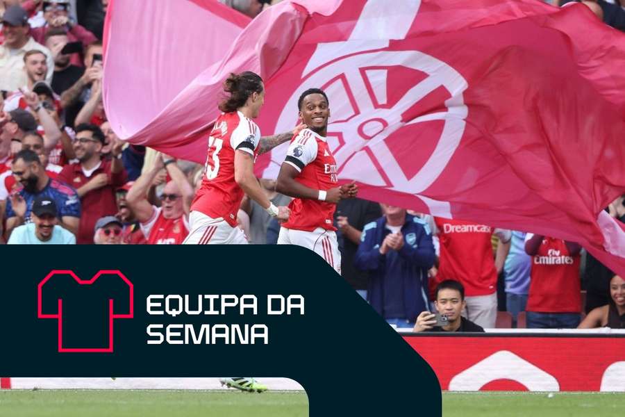 Jurrien Timber fez dois golos e uma assistência pelo Arsenal