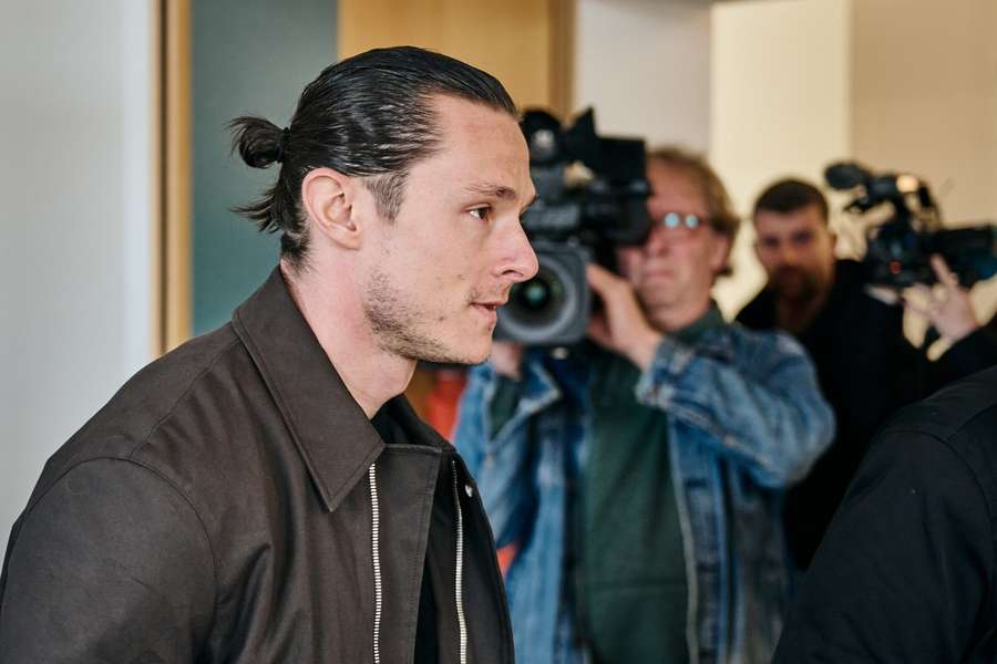 Nico Schulz vor dem Amtsgericht Dortmund.