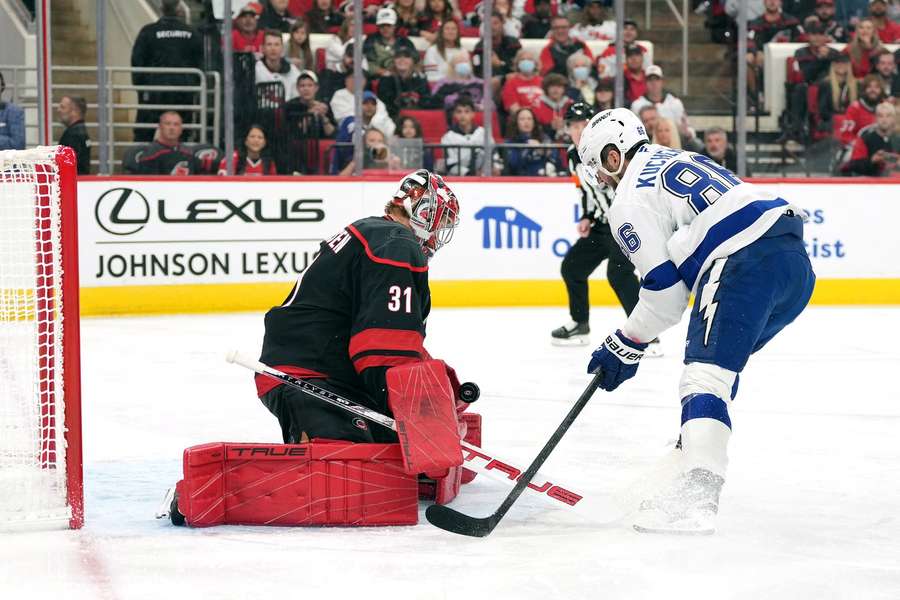 Frederik Andersen havde en travl fredag aften