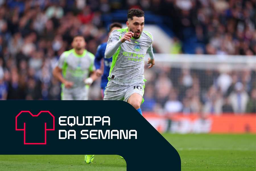 Cherki em ação pelo Manchester City