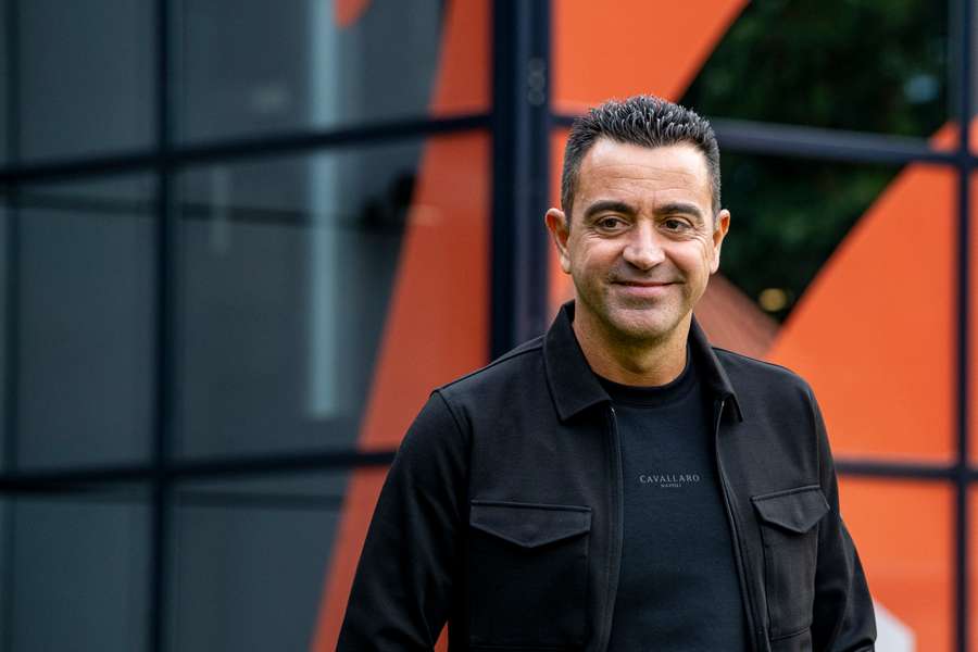 Xavi was presented as Oranje manager in August