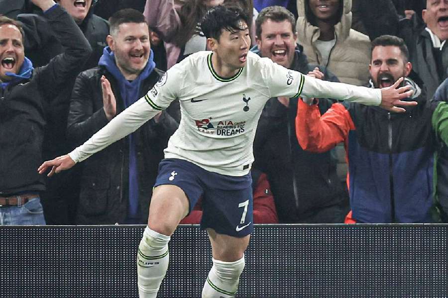 Son fez mais um gol com assistência de Kane