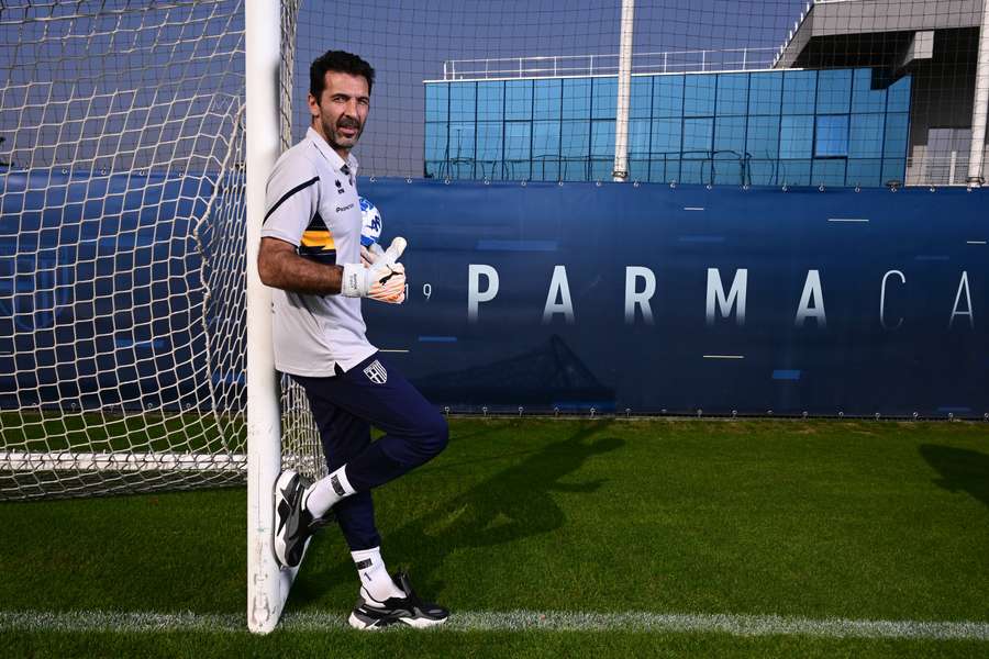 Gianluigi Buffon le 27 octobre lors de son interview avec l'AFP.