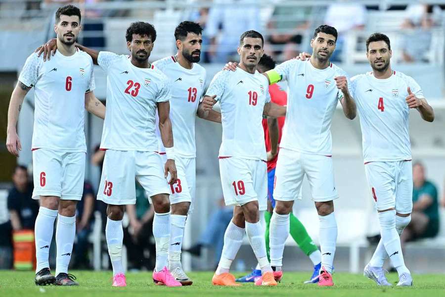 Fotbaliștii iranieni, la un amical în Antalia