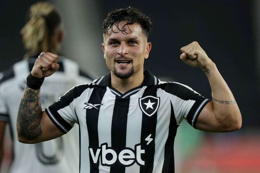 Artur, lors du match Botafogo-Cruzeiro, fin janvier.