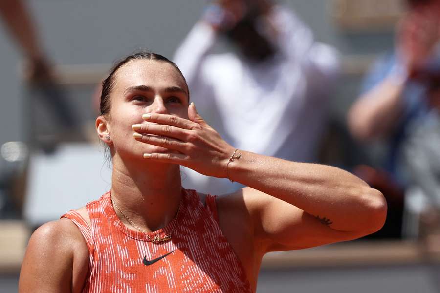 Sabalenka is targeting a semi-final berth at the French Open
