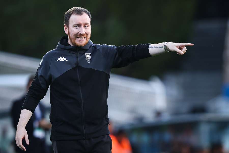 Ian Cathro é o treinador do Estoril Ian Cathro é o treinador do Estoril