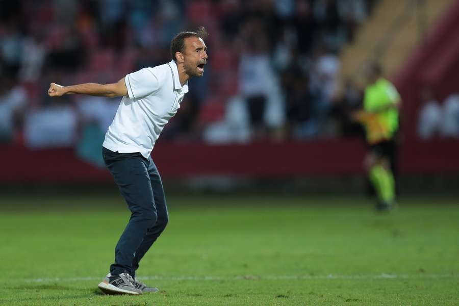 Hugo Oliveira satisfeito