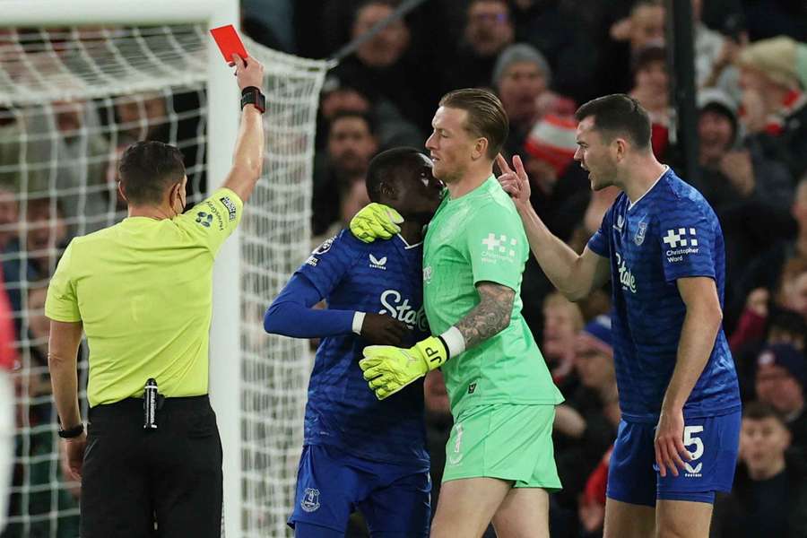 Gueye was dismissed for slapping teammate Keane 