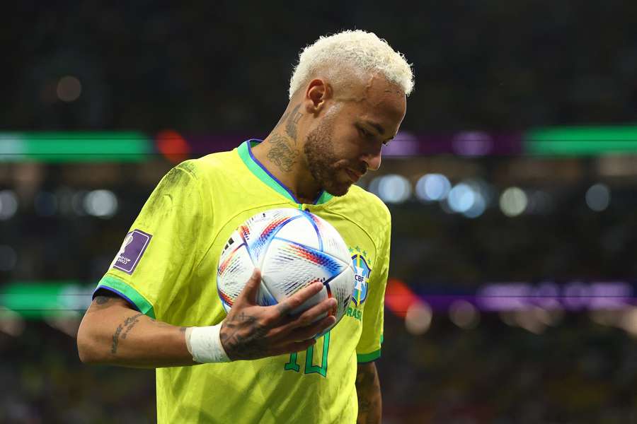 Neymar was part of the Brazil side that was knocked out by Croatia on penalties during the World Cup