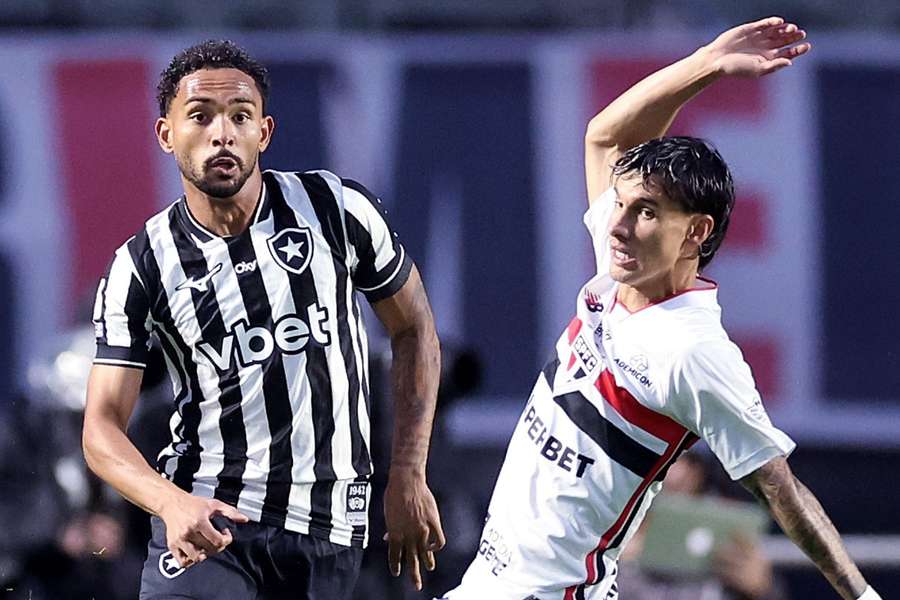 Ferreira e Vitinho no São Paulo - Botafogo Ferreira e Vitinho no São Paulo - Botafogo