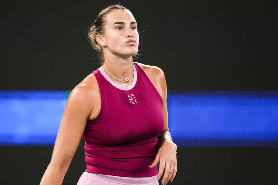 Aryna Sabalenka was dumped out of Wuhan at the first hurdle