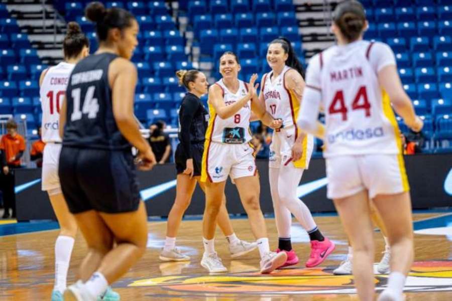 España ha sido muy superior ante Nueva Zelanda