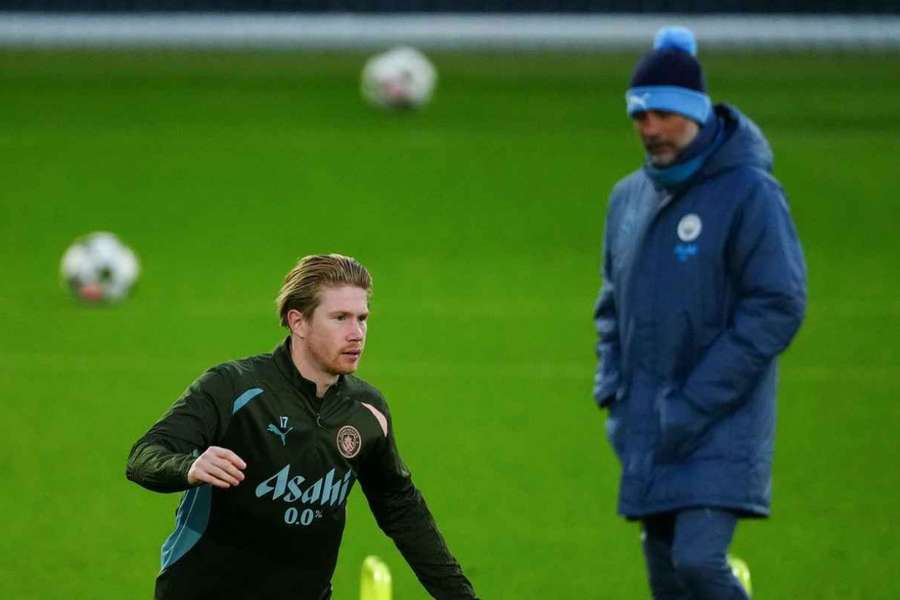 Pep Guardiola diz que De Bruyne não pode ser a única solução do time