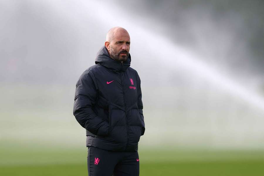 Chelsea manager Enzo Maresca