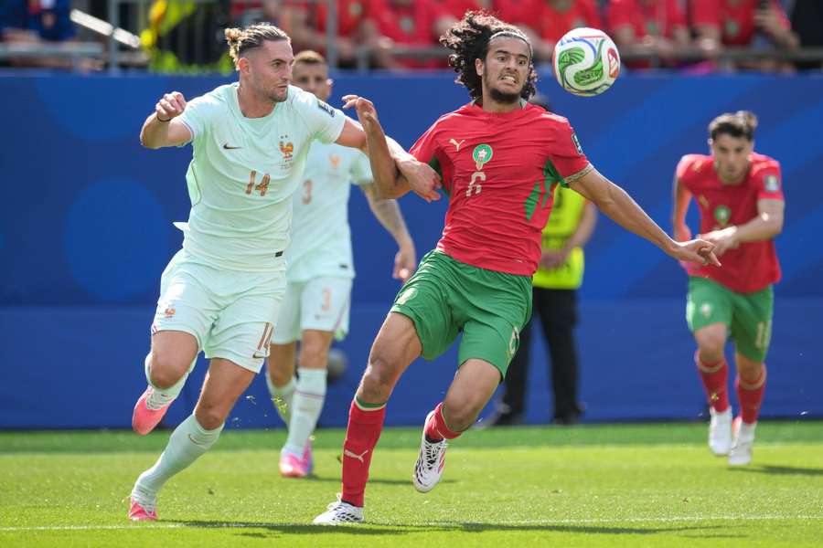 Morocco's teen sensation Ayyoub Bouaddi challenges France's Adrien Rabiot Morocco's teen sensation Ayyoub Bouaddi challenges France's Adrien Rabiot