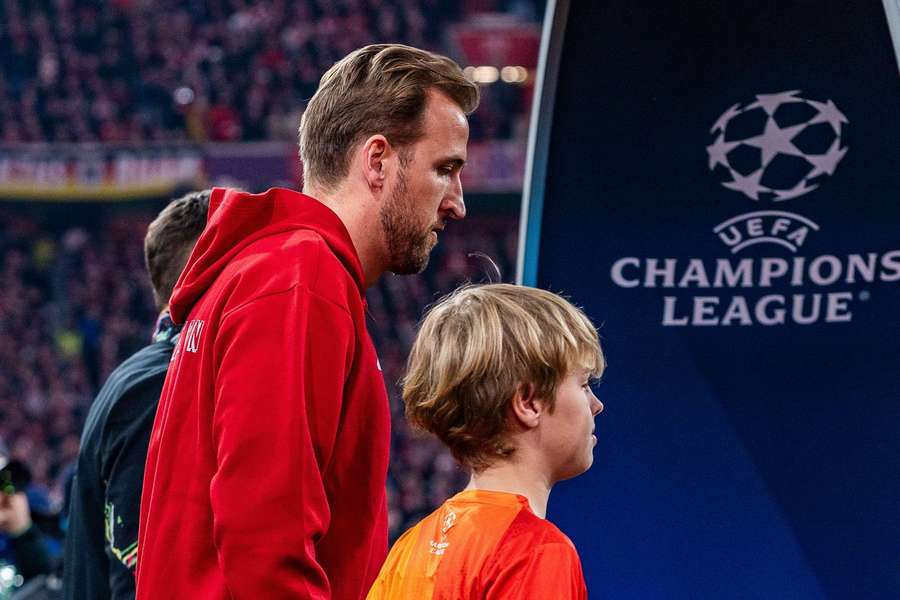 Harry Kane beim Achtelfinal-Hinspiel gegen Bayer Leverkusen.