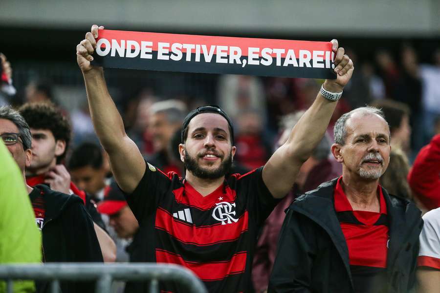 A torcida do Fla é a maior dentre os times fora da Europa