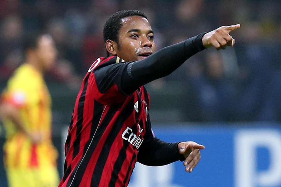 O atacante no Milan em 2013, ano do estupro