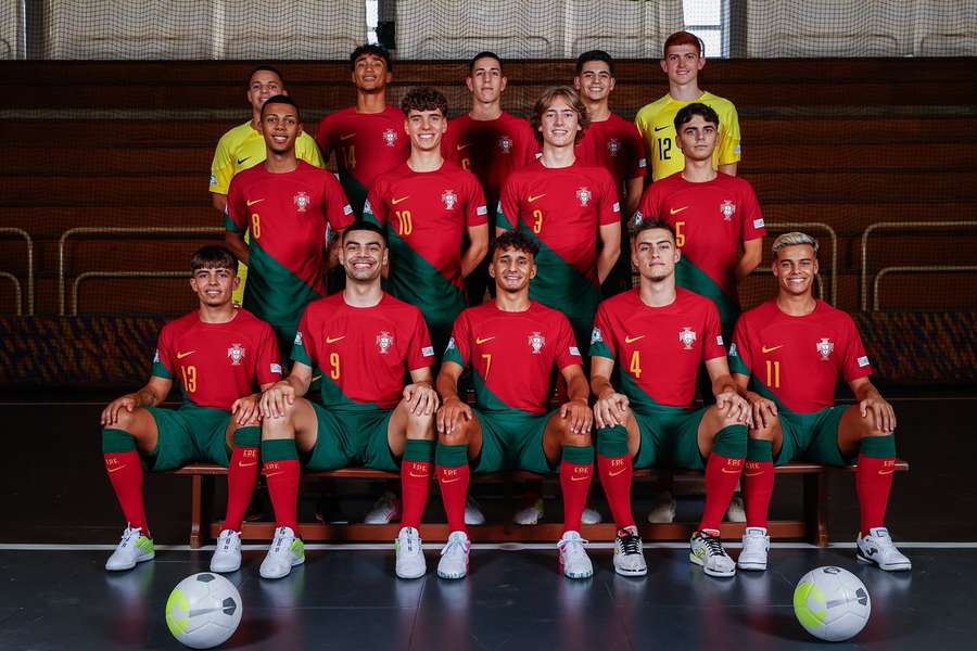 Portugal em busca do ouro no Euro sub-19 de futsal