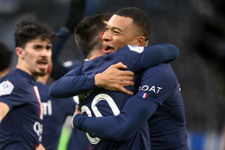Messi and Mbappe had a hand in each of PSG's three goals