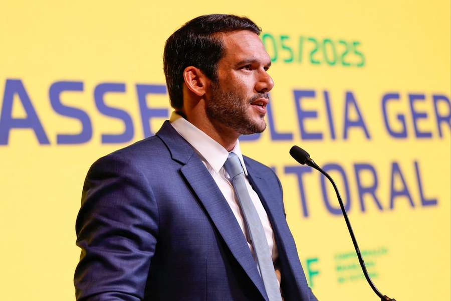 Samir Xaud, recém-eleito presidente da CBF