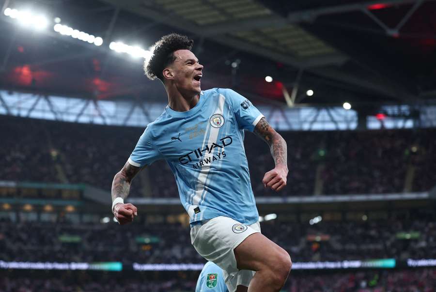 Manchester City defender Nico O'Reilly