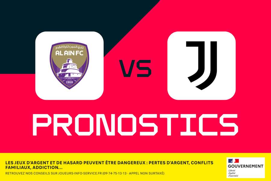 Al Ain vs. Juventus : Pronostics, meilleurs paris et cotes (Coupe du monde des clubs)