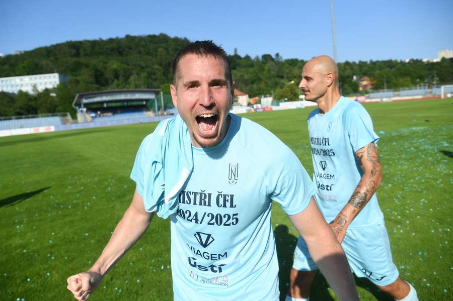 Útočník Marek Červenka vybojoval s Ústím postup do ChNL, teď má stejný úkol v Arsenalu.