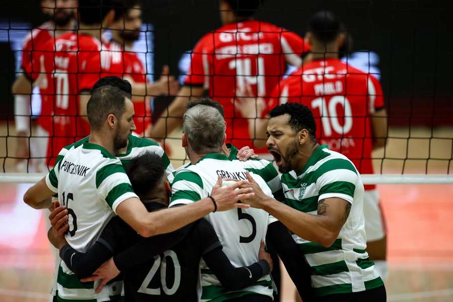 Sporting venceu Benfica por 3-0 no Pavilhão João Rocha