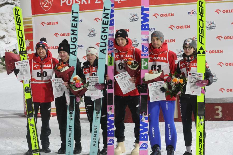 Paweł Wąsek i Anna Twardosz mistrzami Polski w skokach narciarskich. Powrót Stocha