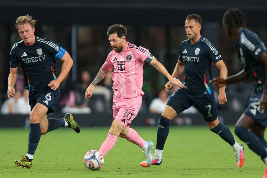 Messi byl znovu hodně vidět. Messi byl znovu hodně vidět.