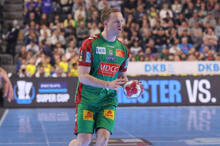 Omar Ingi Magnusson am Ball