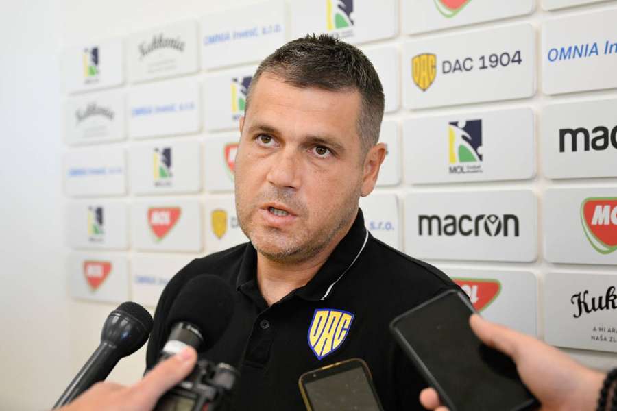 Branislav Fodrek sa so svojimi zverencami v predkole Konferenčnej ligy nepredstaví. 