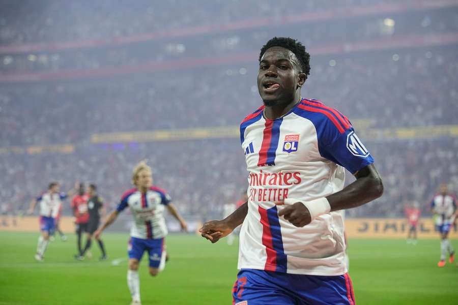 Nuamah celebrates scoring