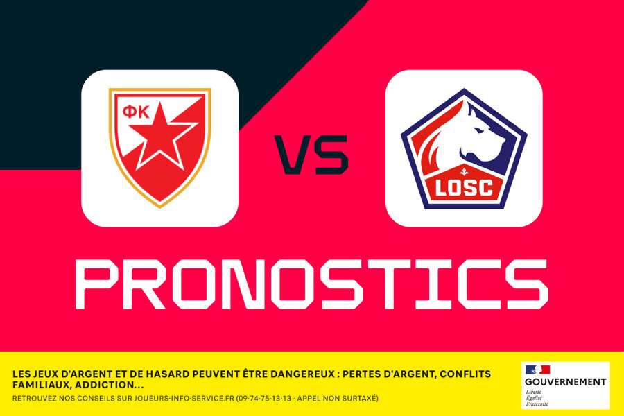 Étoile Rouge de Belgrade – Lille : pronostics, meilleurs paris et cotes (Ligue Europa)