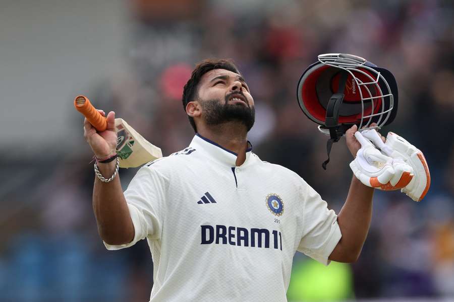 Pant has scored two centuries in the first test for India