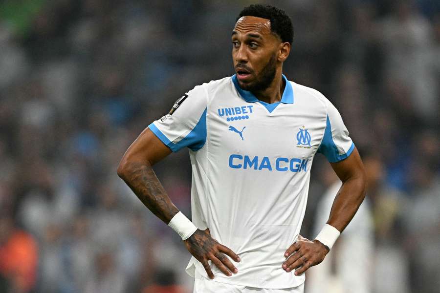 Aubameyang v drese Marseille. Aubameyang v drese Marseille.