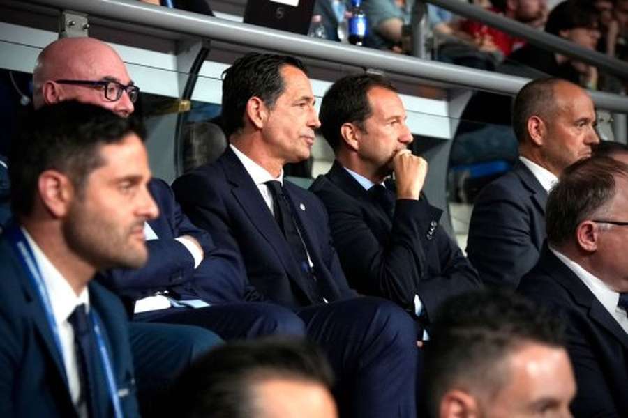 Pedro Proença assistiu à final da Liga dos Campeões ao lado de Frederico Varandas